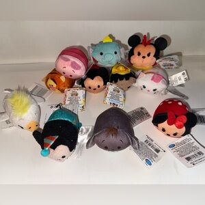 Disney Tsum Tsum Set of 11 NEW Disney Tsum Tsums Mickey Minnie Piglet Dumbo